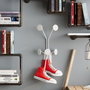 Wallity Giraffe-B Gancho de pared metálico Blanco